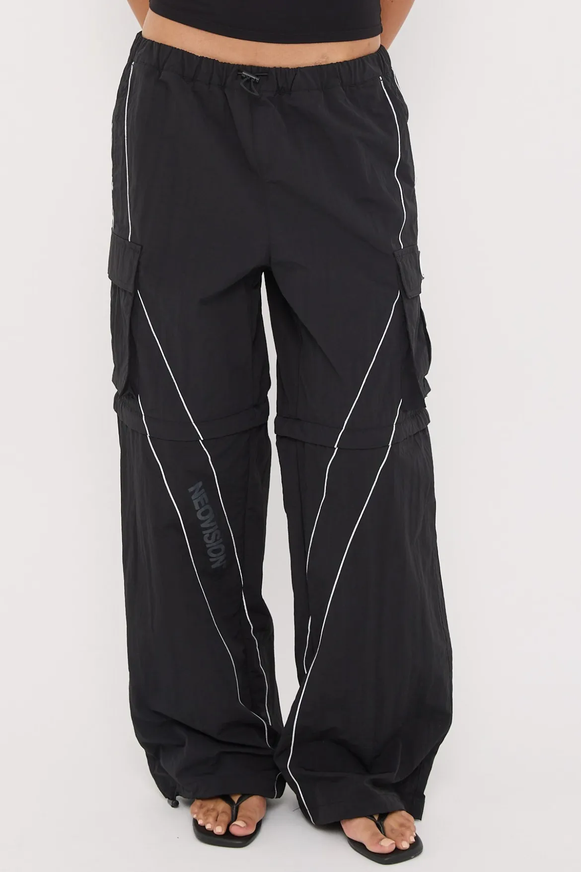 Sway Zip Off Cargo Pant Black
