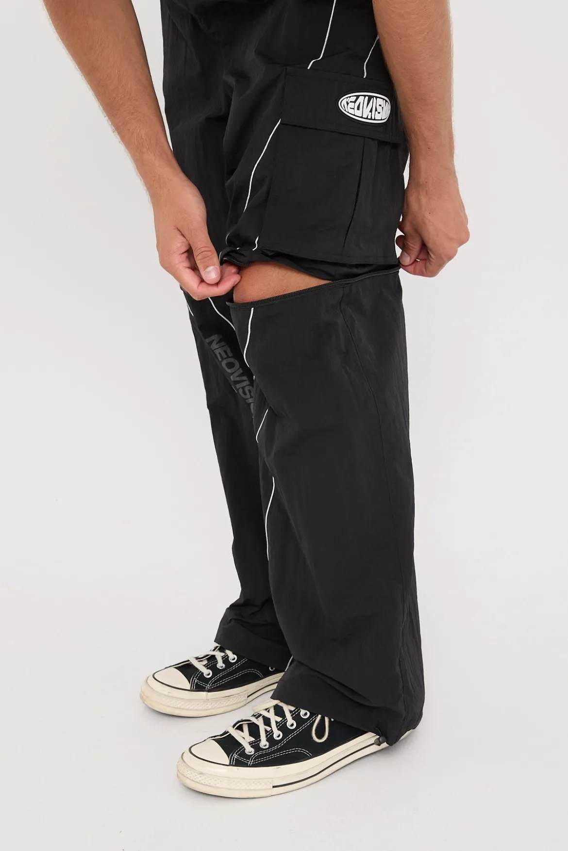 Sway Zip Off Cargo Pant Black