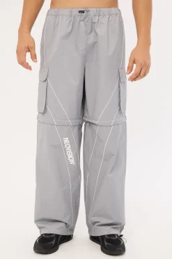 Sway Zip Off Cargo Pant Grey