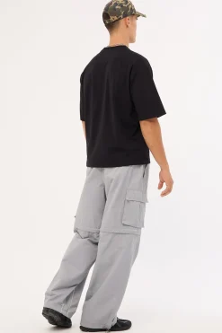 Sway Zip Off Cargo Pant Grey