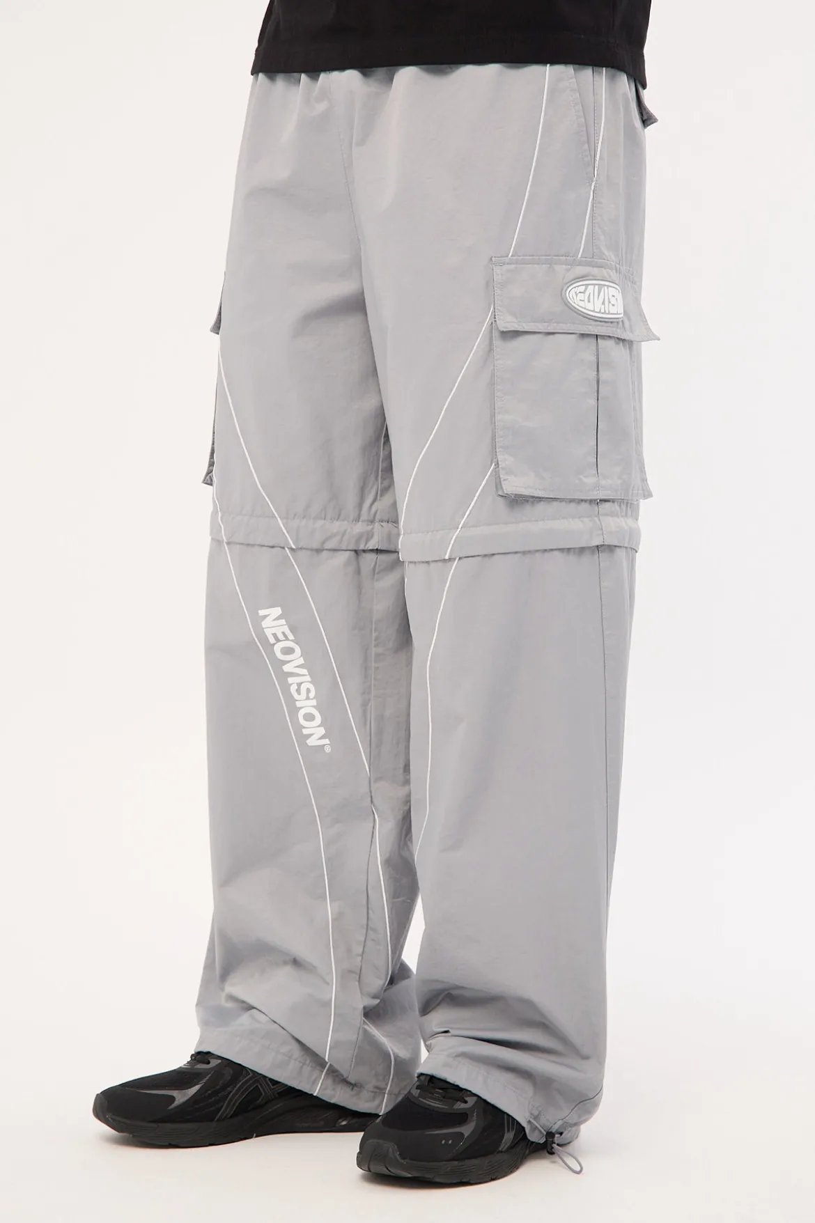 Sway Zip Off Cargo Pant Grey