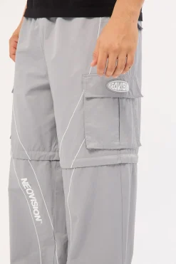 Sway Zip Off Cargo Pant Grey