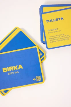 Swear or Chair: The Hilarious Swedish Flash Card Game Multi