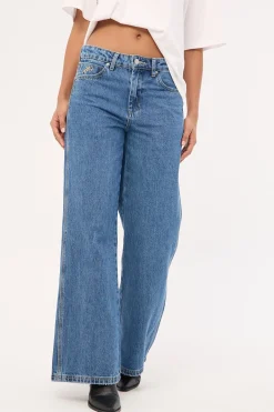 Sweeper Jean Steady Mid Blue