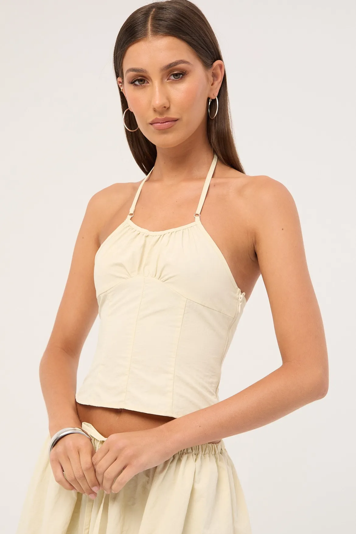Sweet Escape Cami Oyster