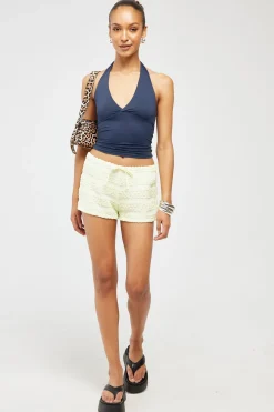 Sylvia Recycled Halter Top Ink