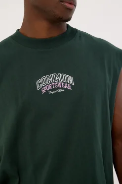Tackle Muscle Tank Dark Green