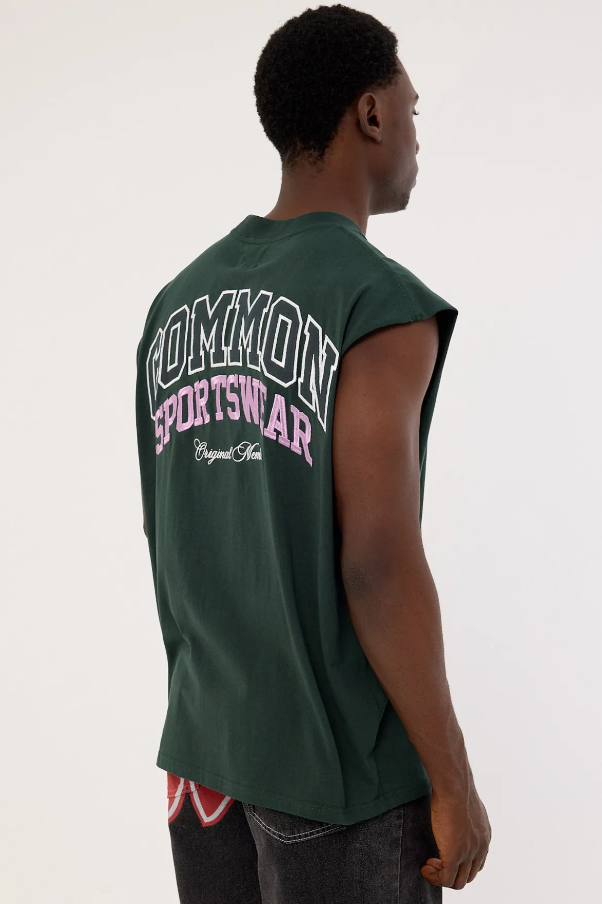 Tackle Muscle Tank Dark Green