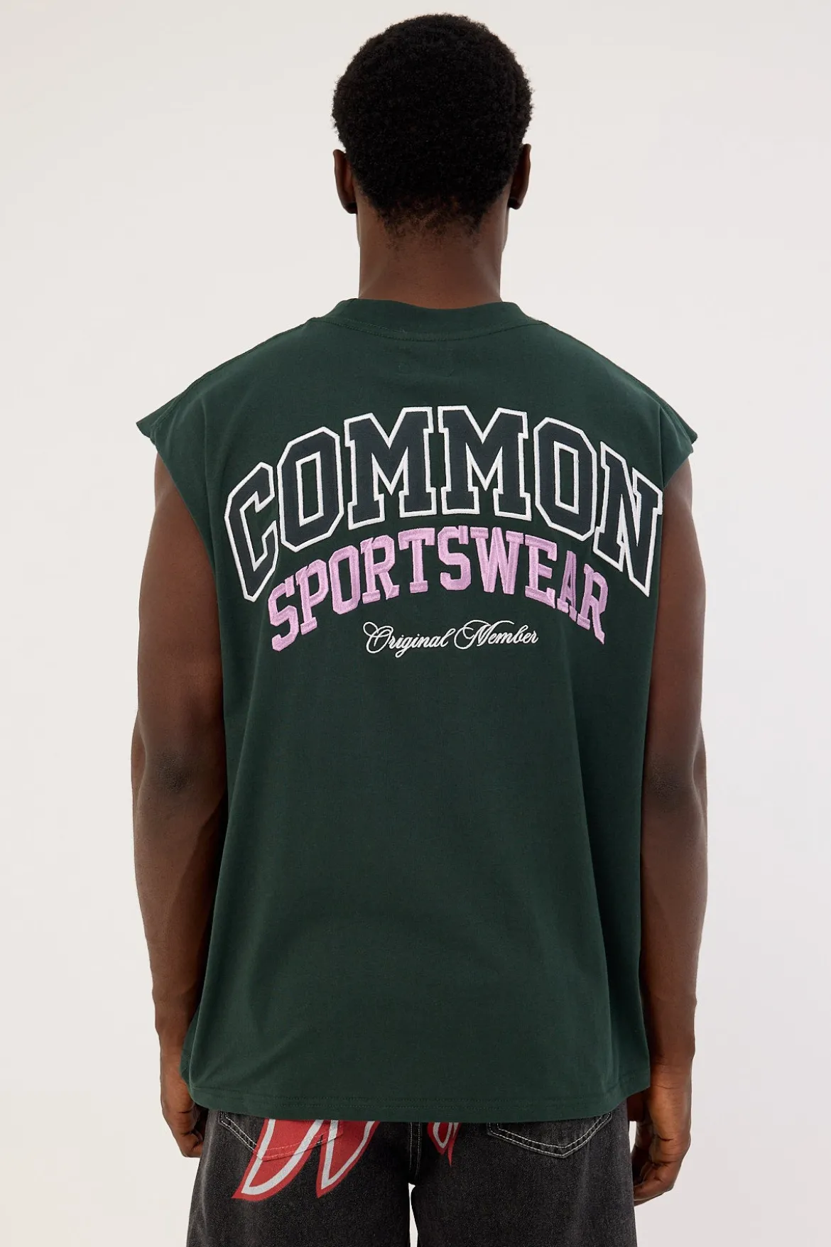 Tackle Muscle Tank Dark Green