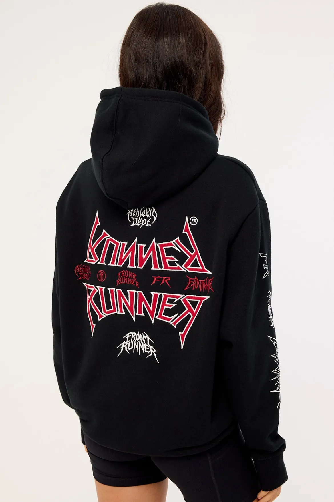 Tagged Women's Hoodie Black
