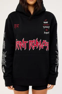 Tagged Women's Hoodie Black