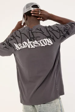 Tagline Street Super Heavy Tee Asphalt