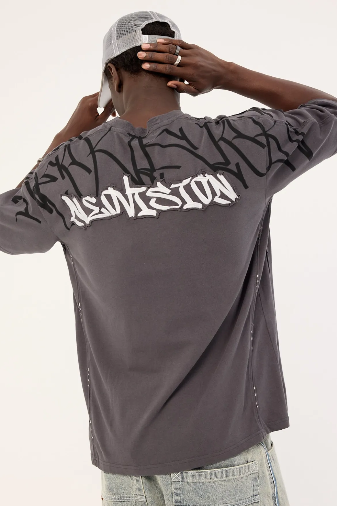 Tagline Street Super Heavy Tee Asphalt