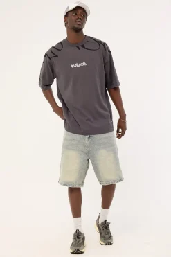 Tagline Street Super Heavy Tee Asphalt