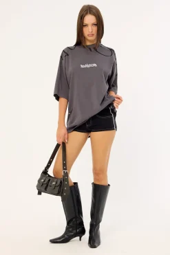Tagline Street Super Heavy Tee Asphalt
