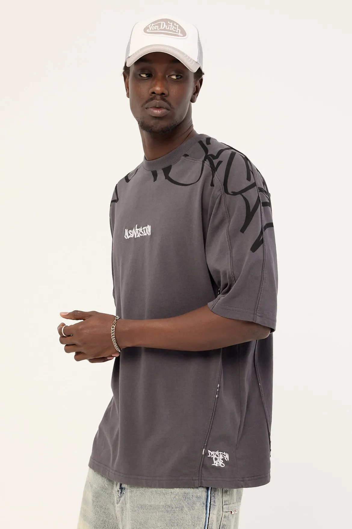 Tagline Street Super Heavy Tee Asphalt