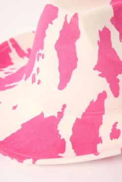 Tallow Cowboy Hat Pink Print