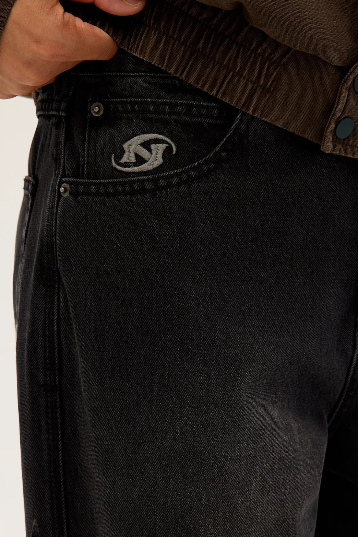 Talon Behemoth Super Baggy Jean Washed Black