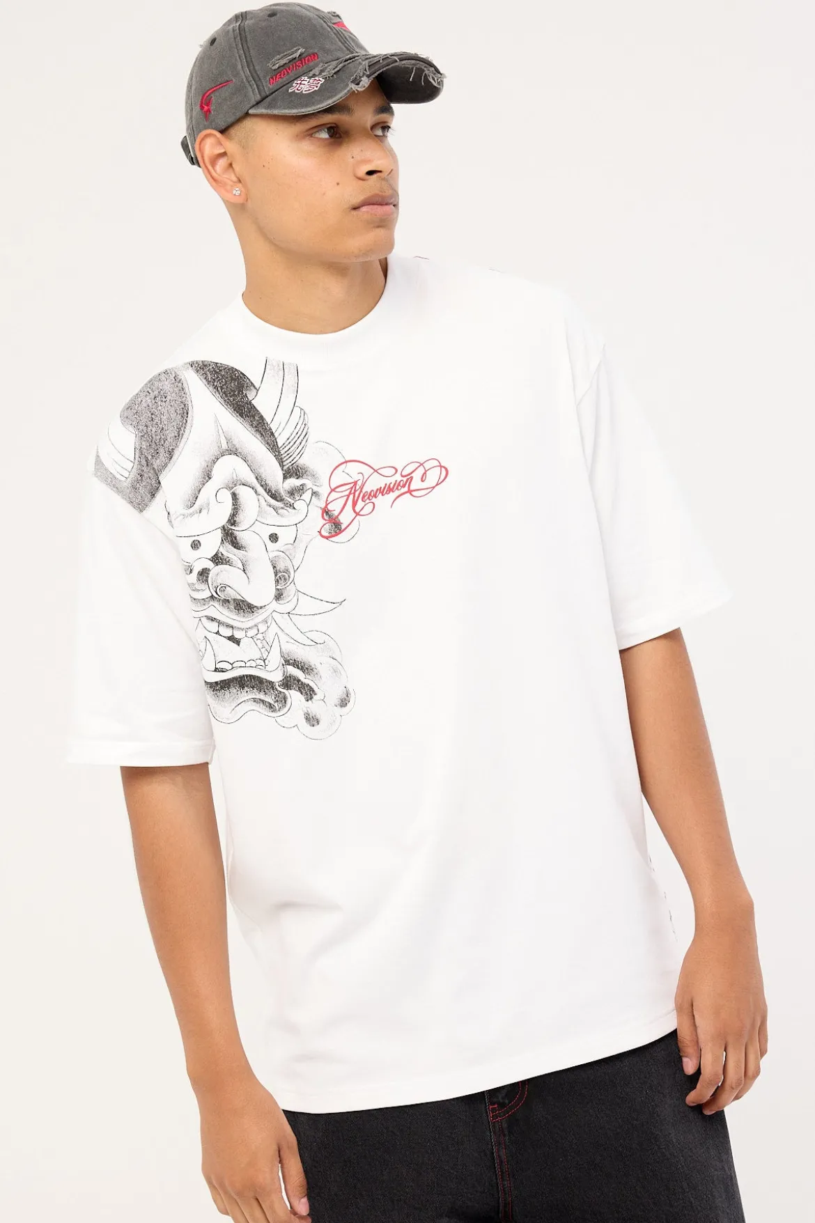 Tatsura Oversize Super Heavy Tee White
