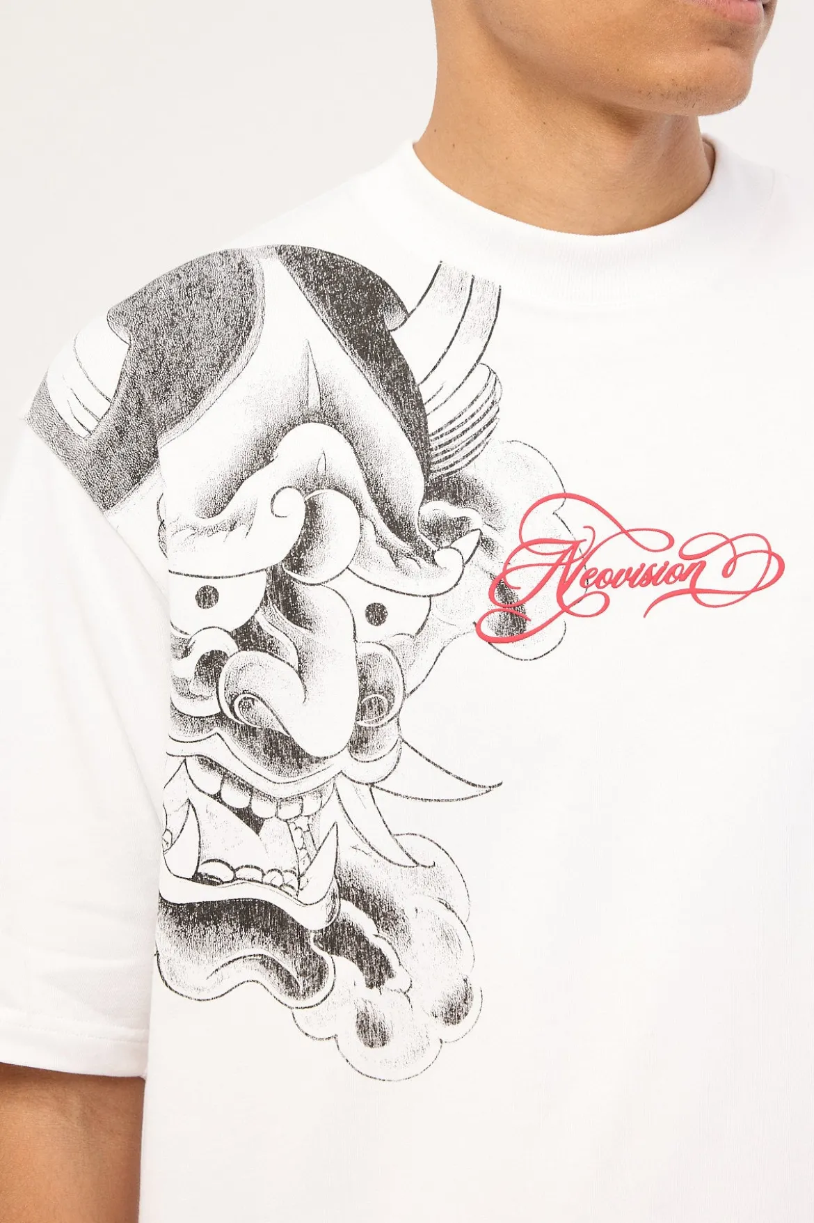 Tatsura Oversize Super Heavy Tee White