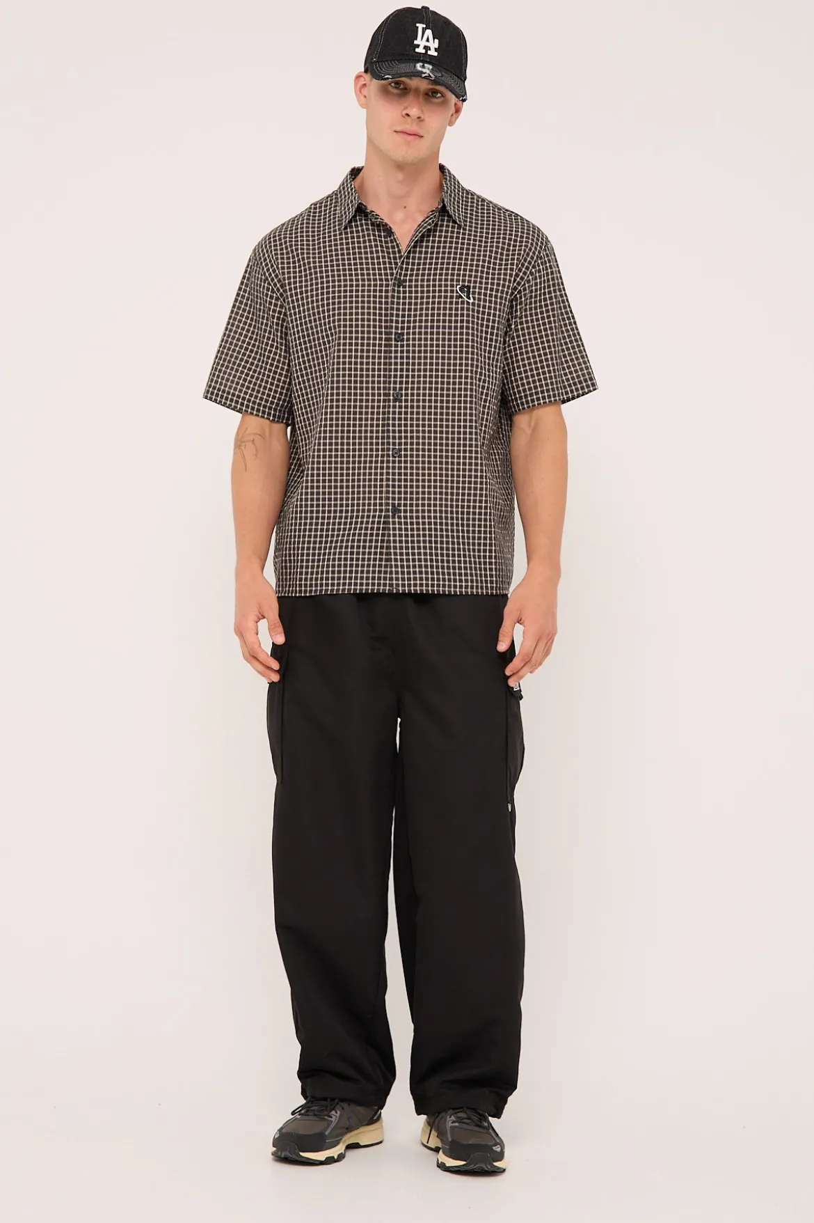 Tech Cargo Overpant Black