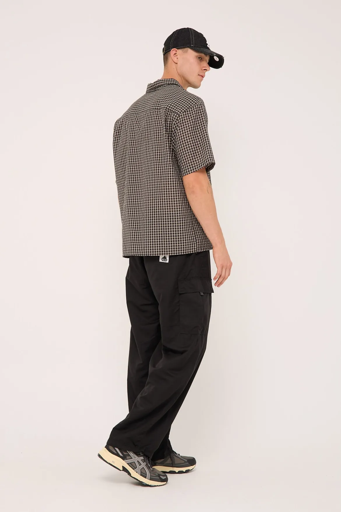 Tech Cargo Overpant Black