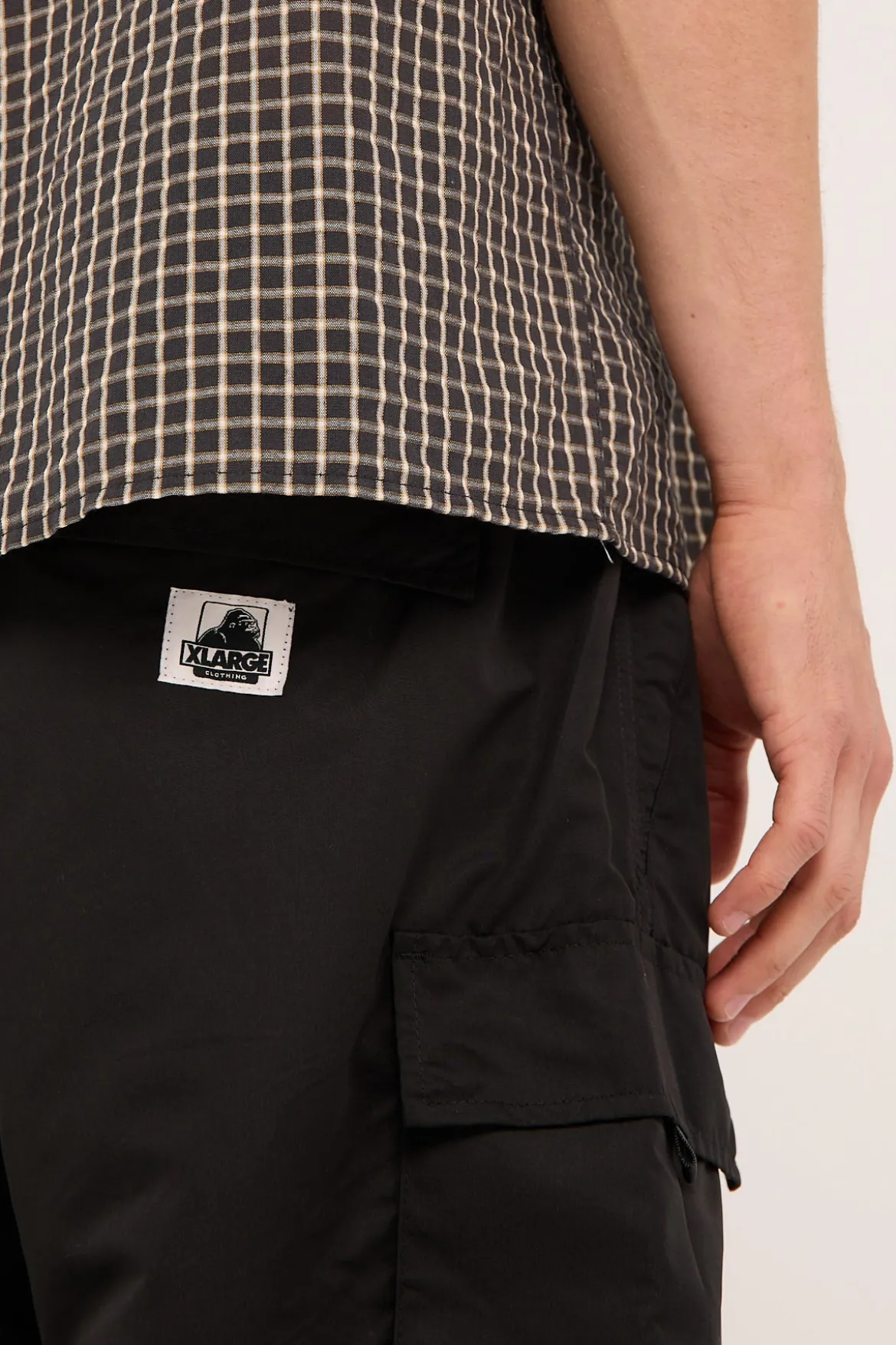 Tech Cargo Overpant Black