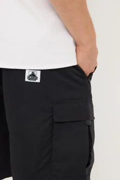 Tech Cargo Overshort Black