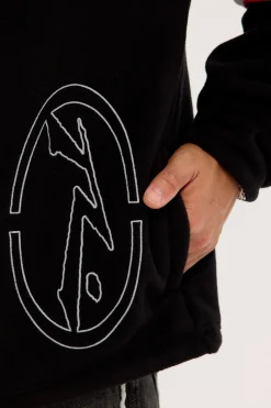 Tectonic Quarter Zip Polar Fleece Black