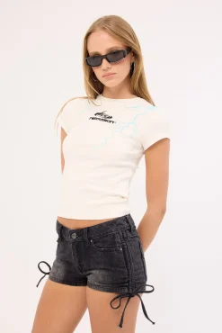 Tempest Baby Tee White