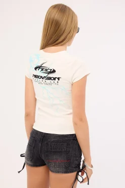 Tempest Baby Tee White