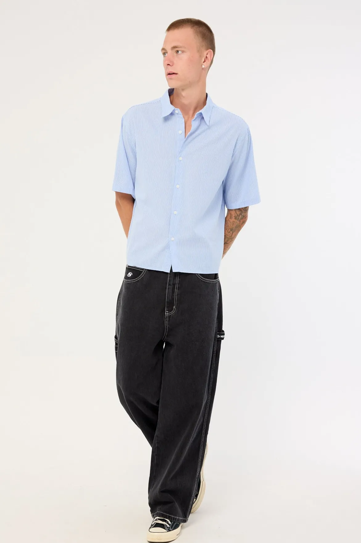 Tempest Behemoth Super Baggy Jean Onyx