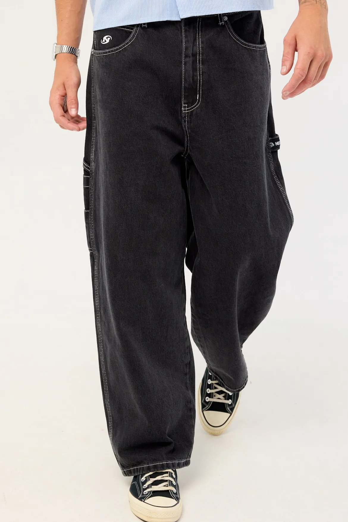 Tempest Behemoth Super Baggy Jean Onyx