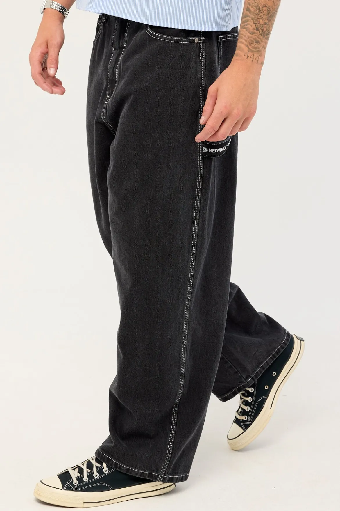 Tempest Behemoth Super Baggy Jean Onyx