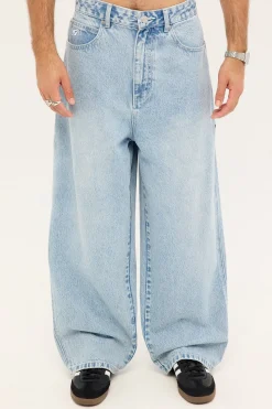 Tempest Behemoth Super Baggy Jean Ash Blue