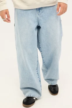 Tempest Behemoth Super Baggy Jean Ash Blue