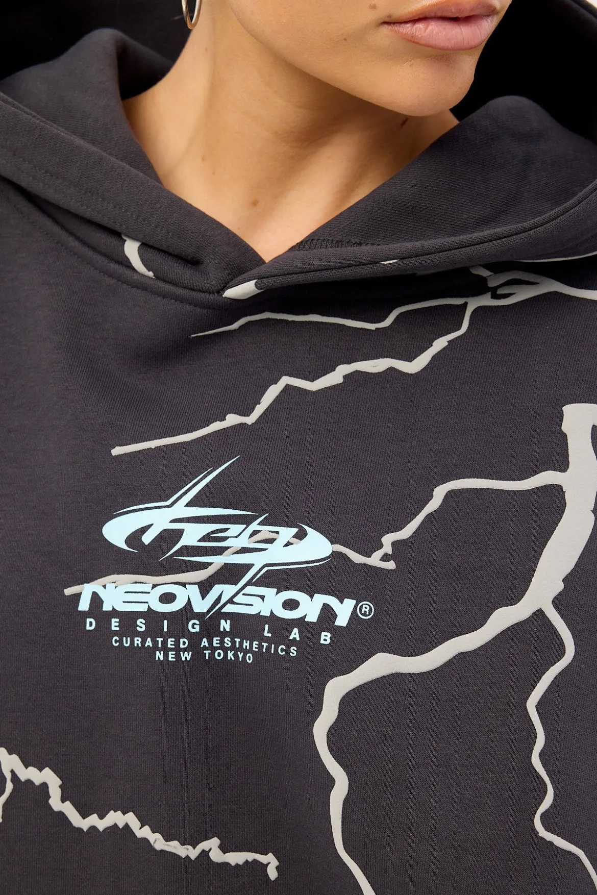 Tempest Relaxed Hoodie Washed Black