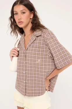 Temptation Box Fit Shirt Purple Reign