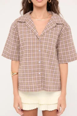 Temptation Box Fit Shirt Purple Reign