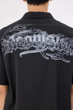 Temptation Oversize Shirt Black
