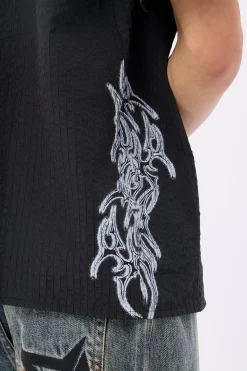 Temptation Oversize Shirt Black