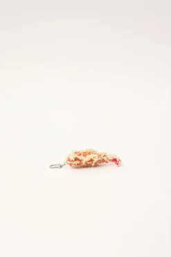 Tempura Prawn Keyring Orange