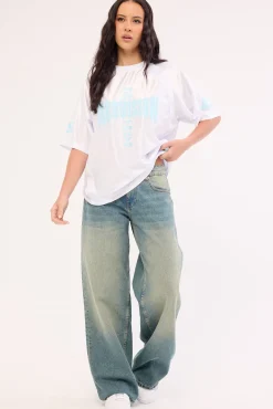 Terminal V Neck Jersey White