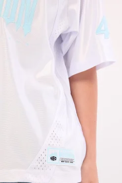 Terminal V Neck Jersey White