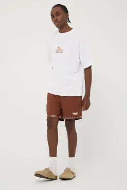 Terra Elastic Waist Short Brown