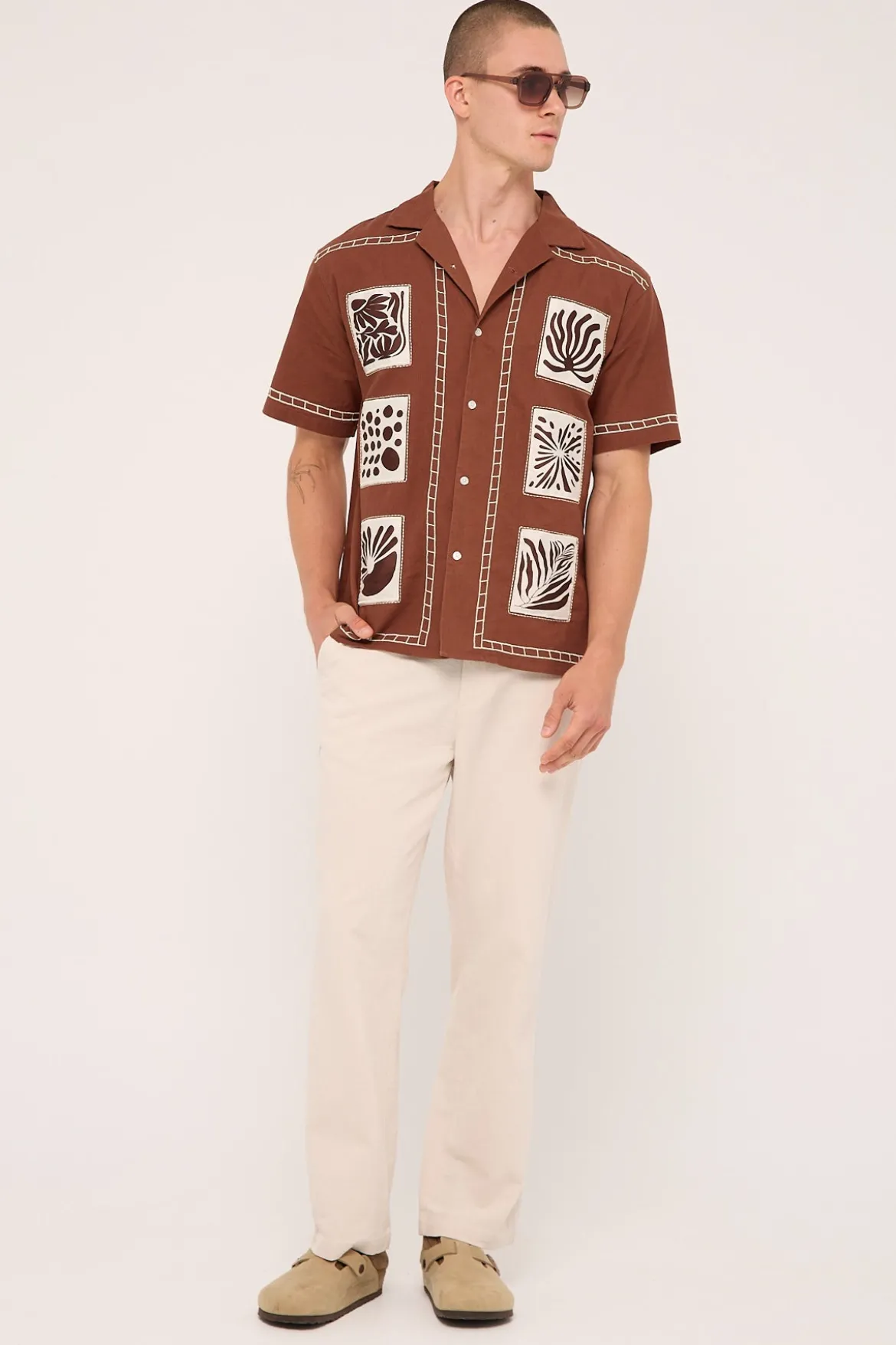 Terra Resort Shirt Brown