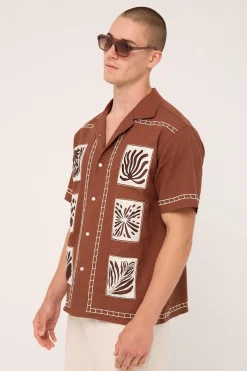 Terra Resort Shirt Brown