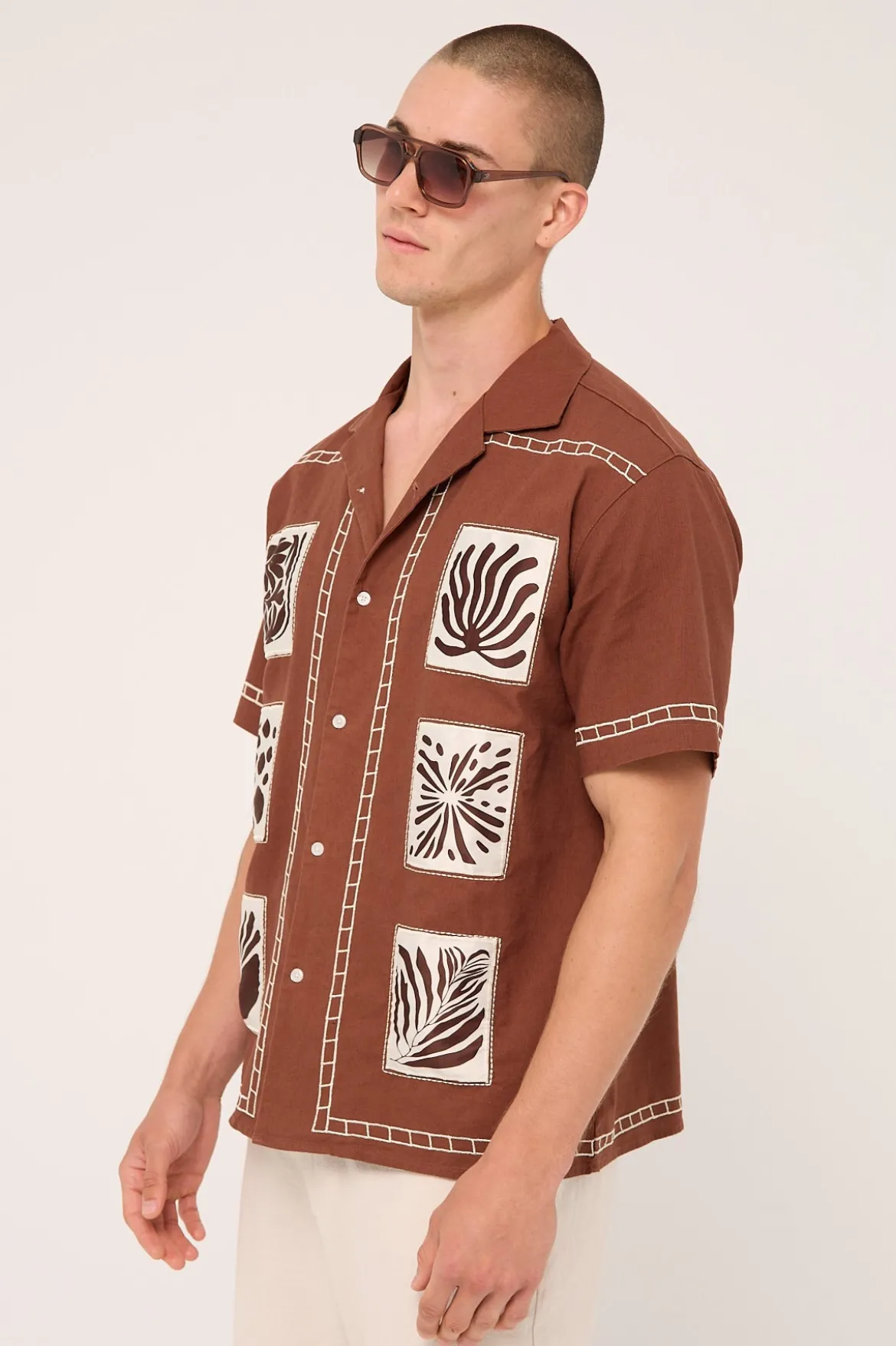 Terra Resort Shirt Brown