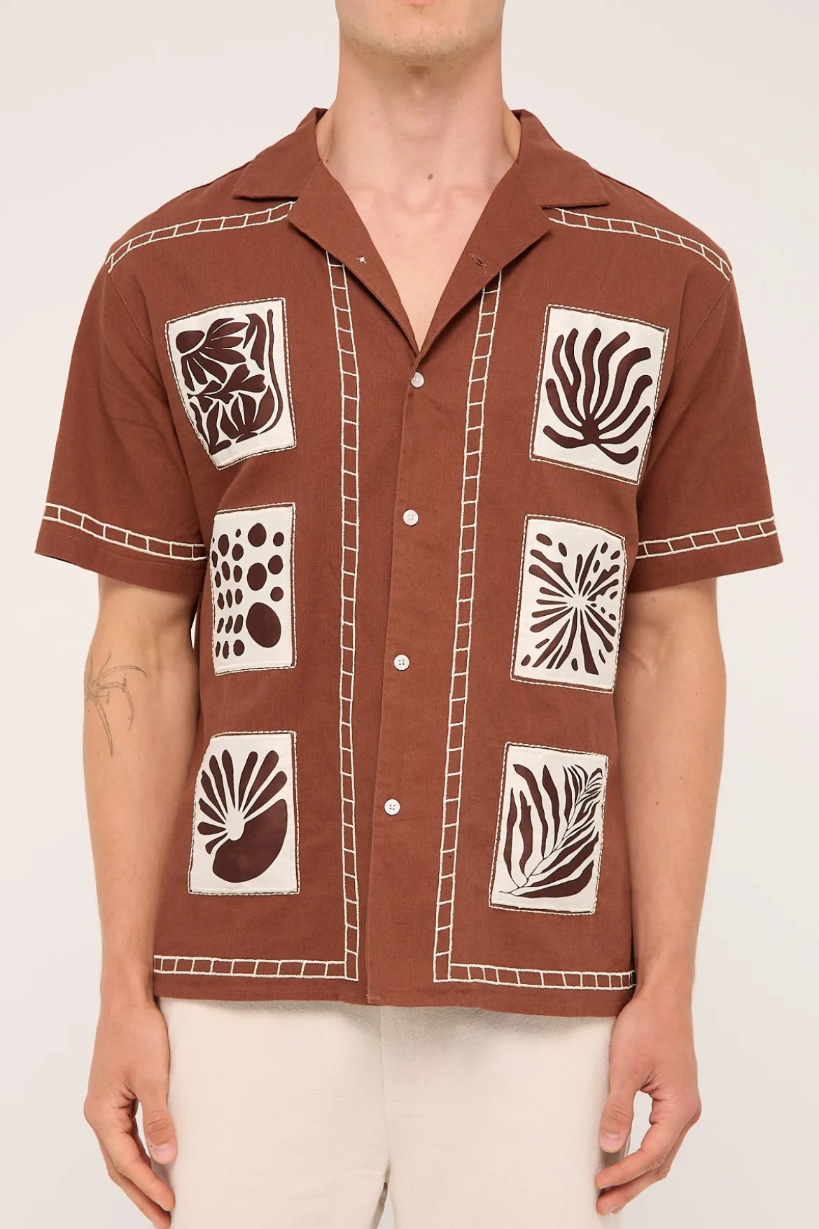 Terra Resort Shirt Brown