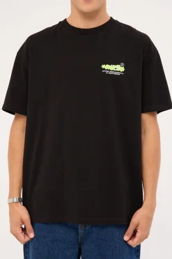Test Box Fit Tee Black